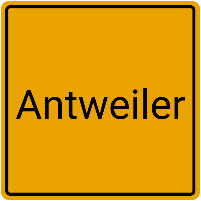 Meldebestätigung Antweiler