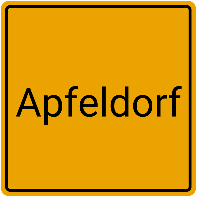 Meldebestätigung Apfeldorf