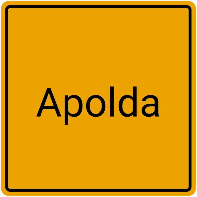 Meldebestätigung Apolda