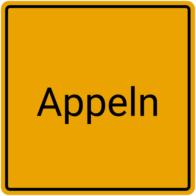 Meldebestätigung Appeln