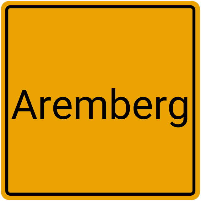 Meldebestätigung Aremberg