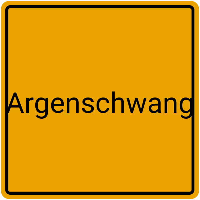 Meldebestätigung Argenschwang