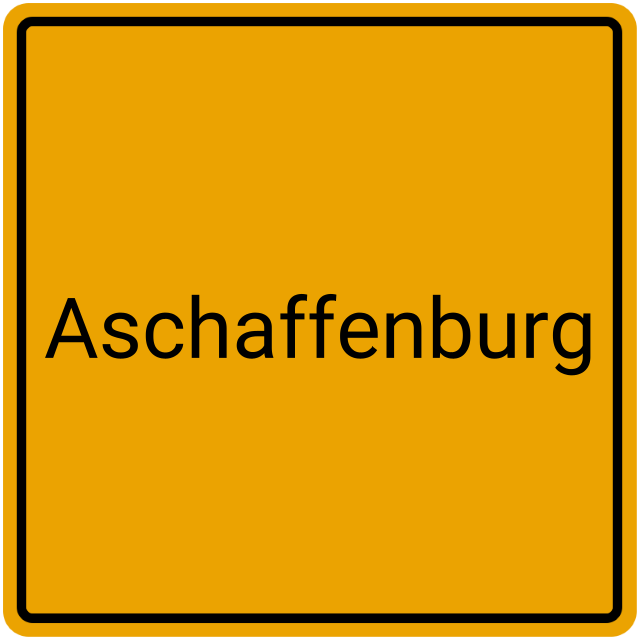 Meldebestätigung Aschaffenburg