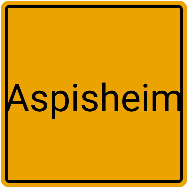 Meldebestätigung Aspisheim