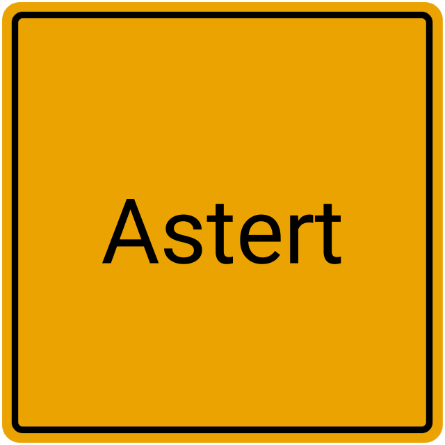 Meldebestätigung Astert