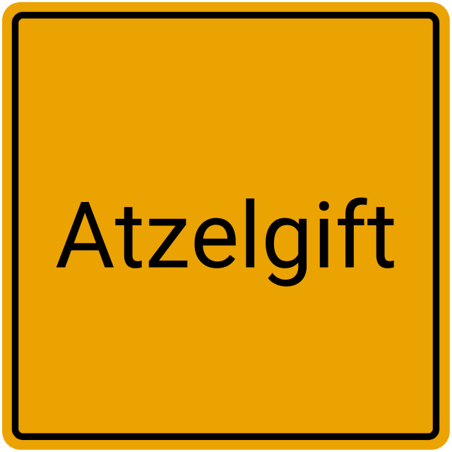 Meldebestätigung Atzelgift