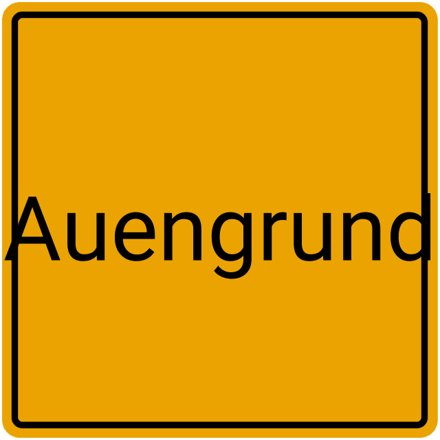 Meldebestätigung Auengrund