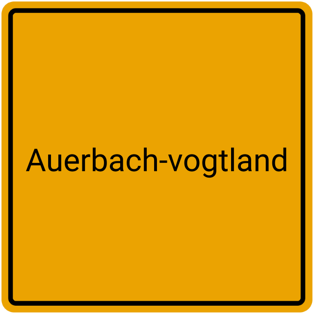 Meldebestätigung Auerbach-Vogtland