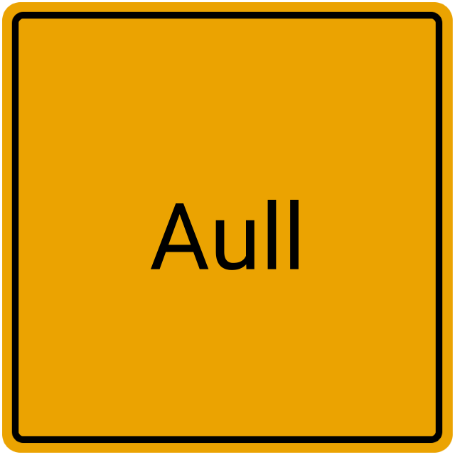 Meldebestätigung Aull