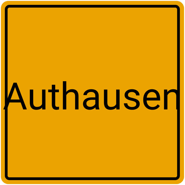 Meldebestätigung Authausen