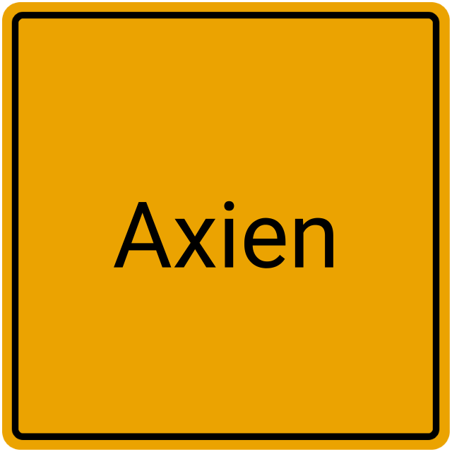 Meldebestätigung Axien