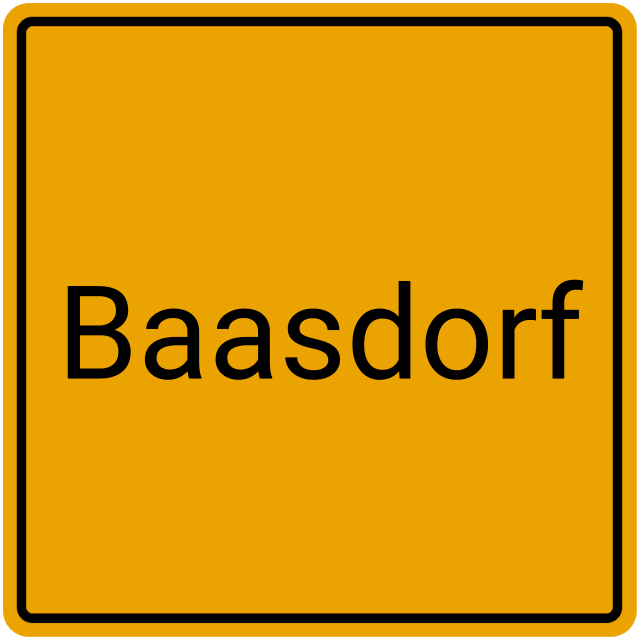 Meldebestätigung Baasdorf