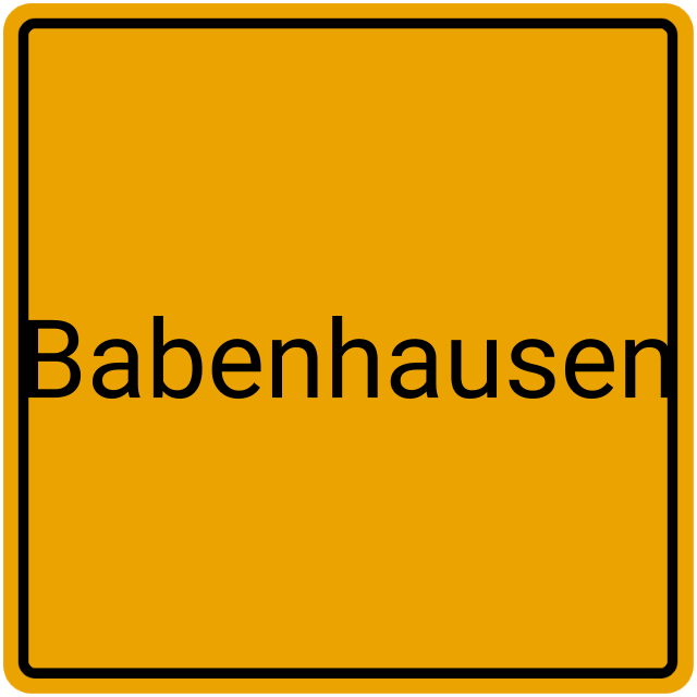 Meldebestätigung Babenhausen