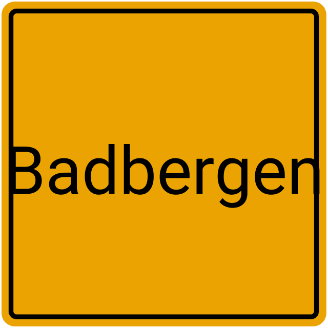 Meldebestätigung Badbergen