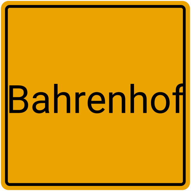 Meldebestätigung Bahrenhof