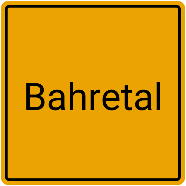 Meldebestätigung Bahretal