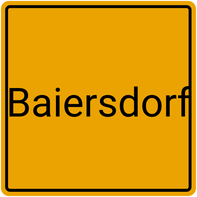 Meldebestätigung Baiersdorf