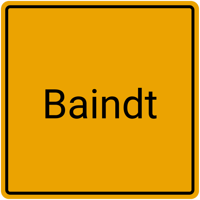 Meldebestätigung Baindt