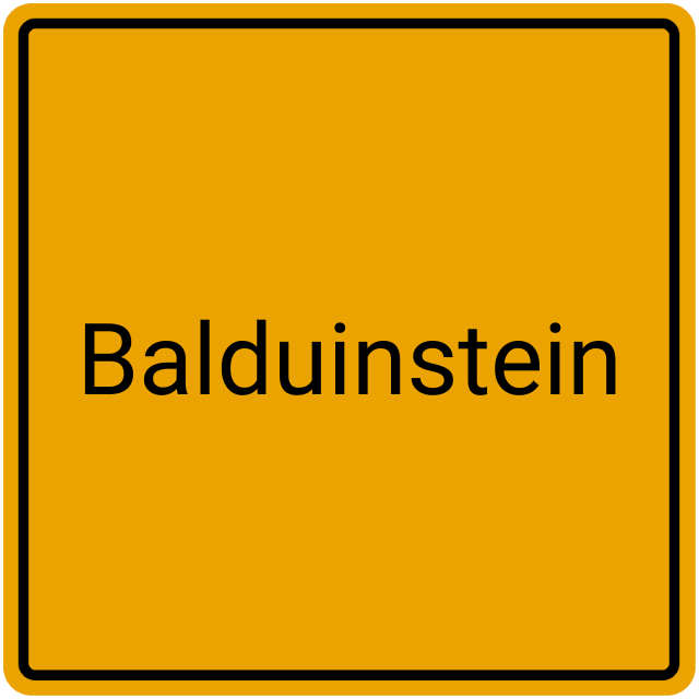 Meldebestätigung Balduinstein