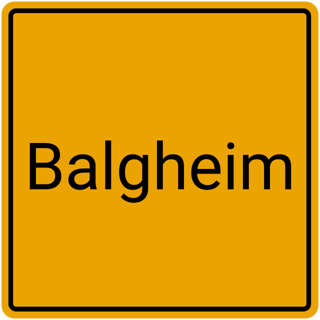 Meldebestätigung Balgheim