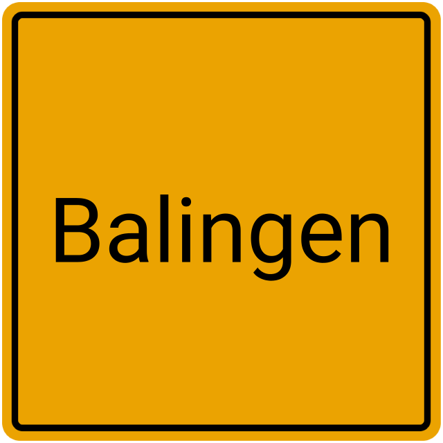 Meldebestätigung Balingen