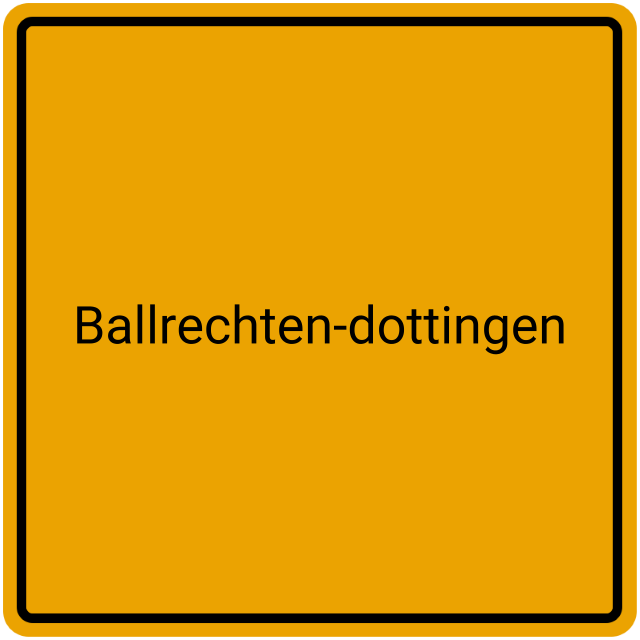 Meldebestätigung Ballrechten-Dottingen