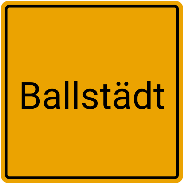 Meldebestätigung Ballstädt