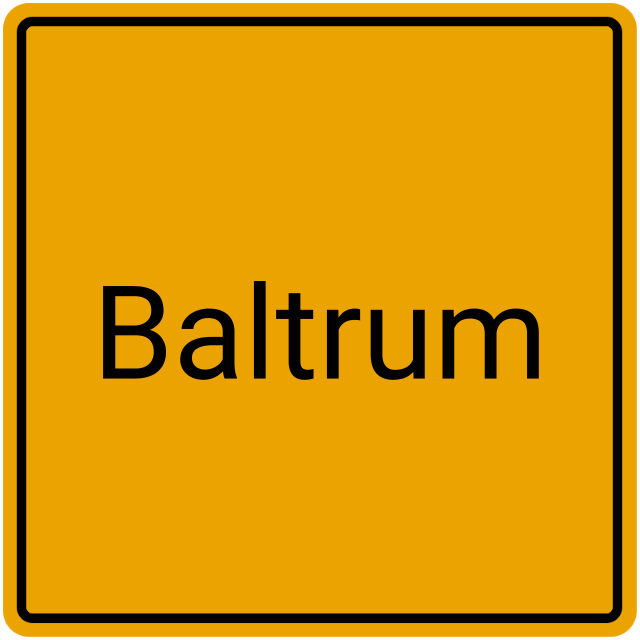 Meldebestätigung Baltrum