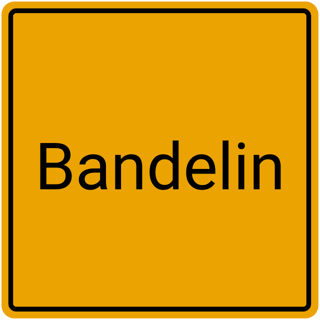 Meldebestätigung Bandelin