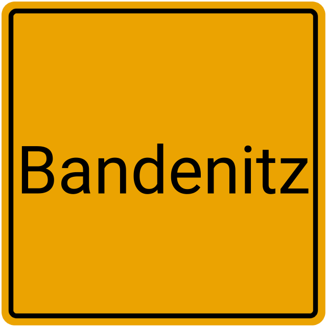 Meldebestätigung Bandenitz