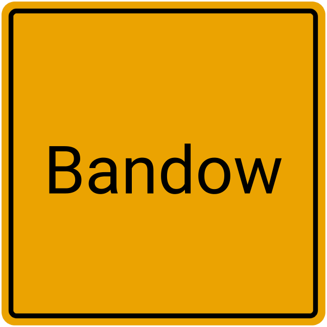 Meldebestätigung Bandow