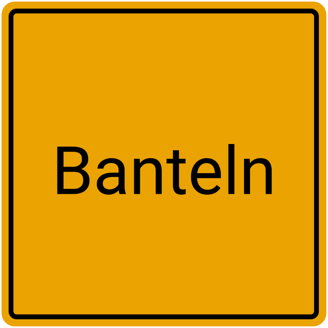 Meldebestätigung Banteln