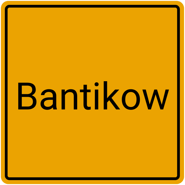 Meldebestätigung Bantikow