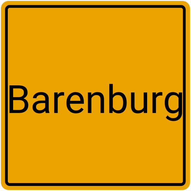 Meldebestätigung Barenburg