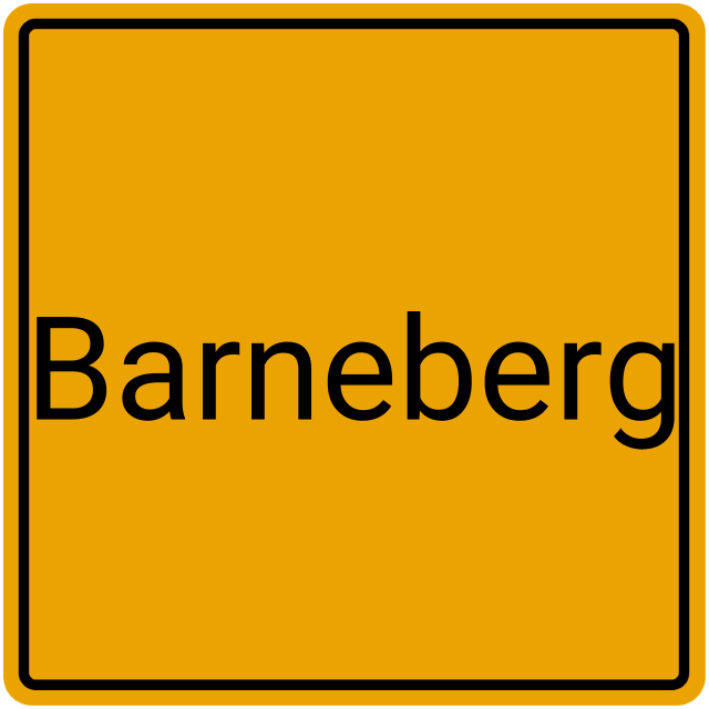 Meldebestätigung Barneberg