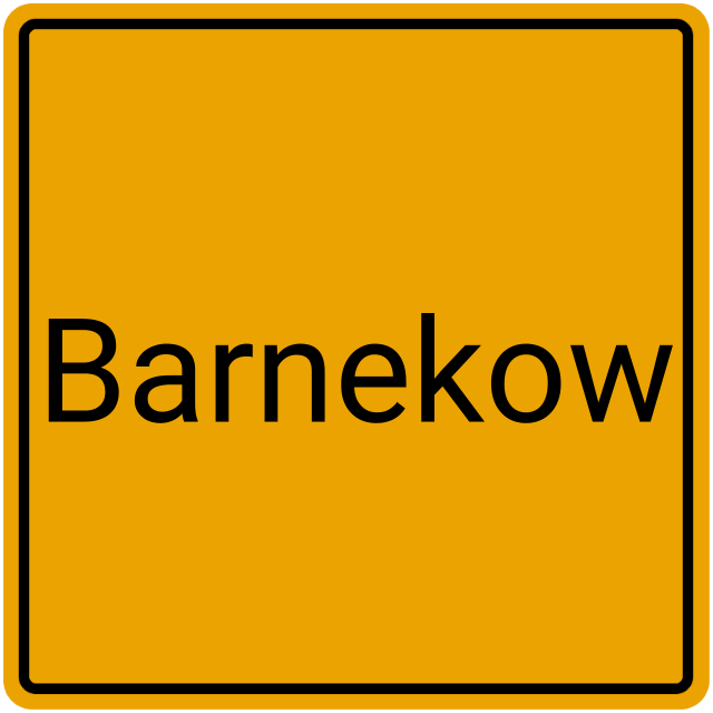 Meldebestätigung Barnekow