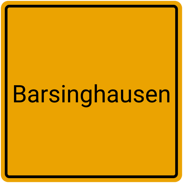 Meldebestätigung Barsinghausen