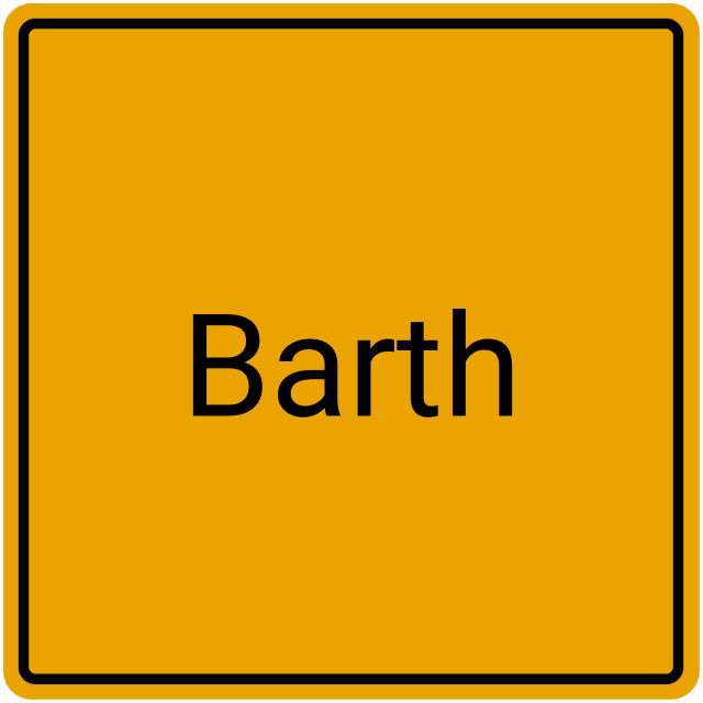 Meldebestätigung Barth