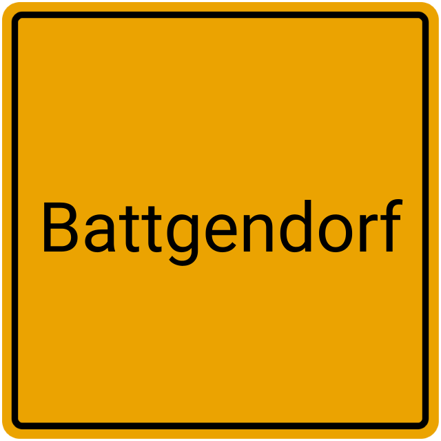 Meldebestätigung Battgendorf