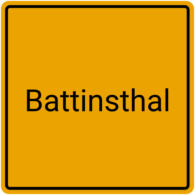 Meldebestätigung Battinsthal