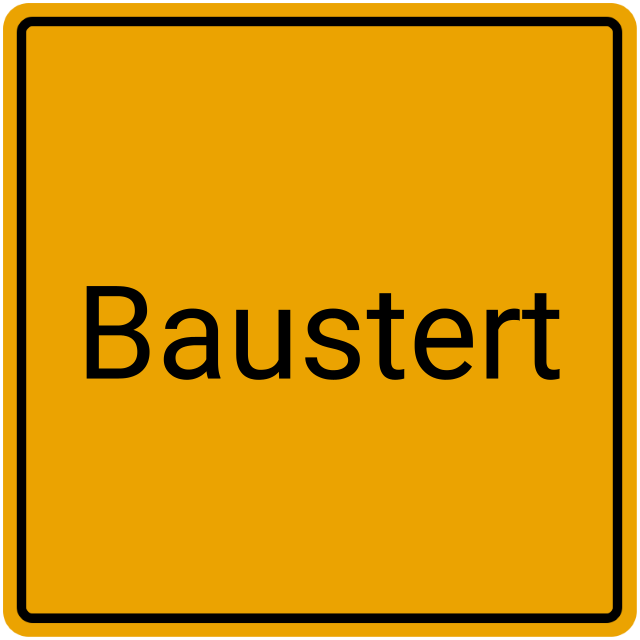 Meldebestätigung Baustert