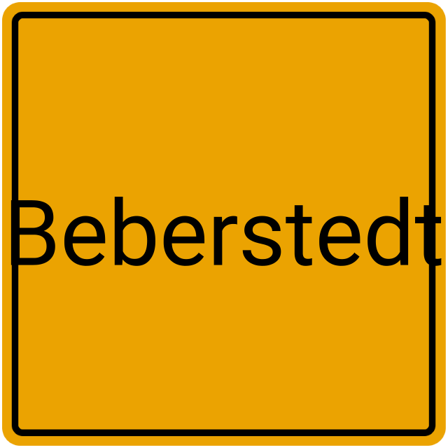 Meldebestätigung Beberstedt