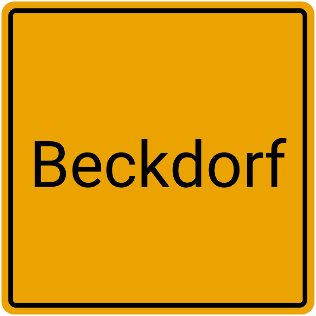 Meldebestätigung Beckdorf