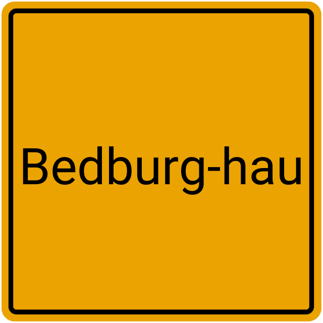 Meldebestätigung Bedburg-Hau