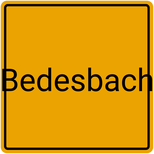 Meldebestätigung Bedesbach