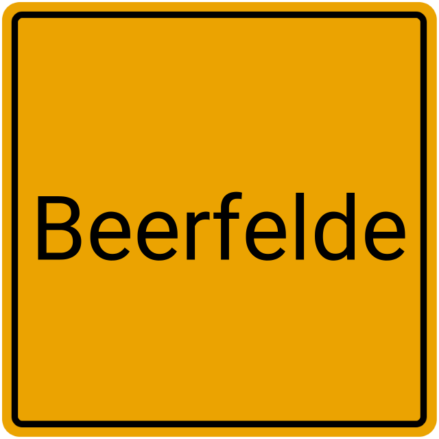 Meldebestätigung Beerfelde