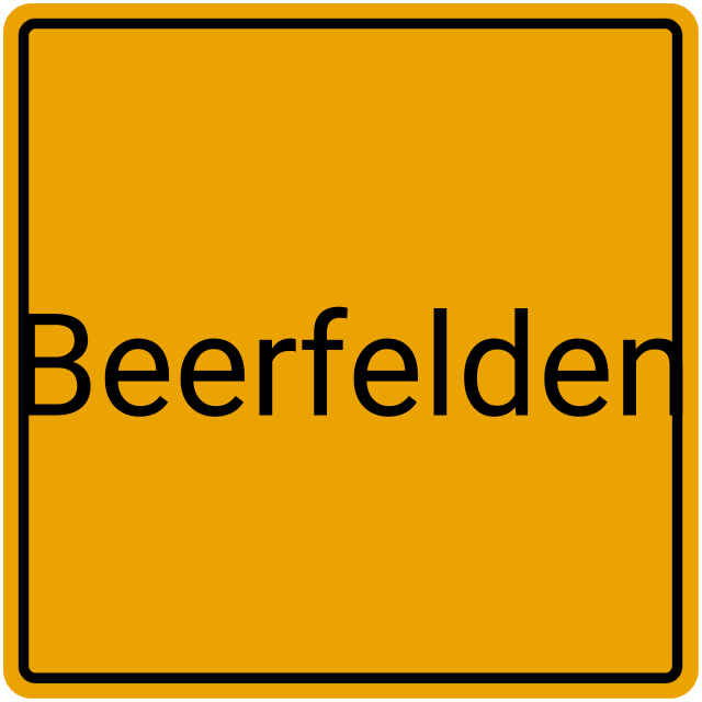 Meldebestätigung Beerfelden