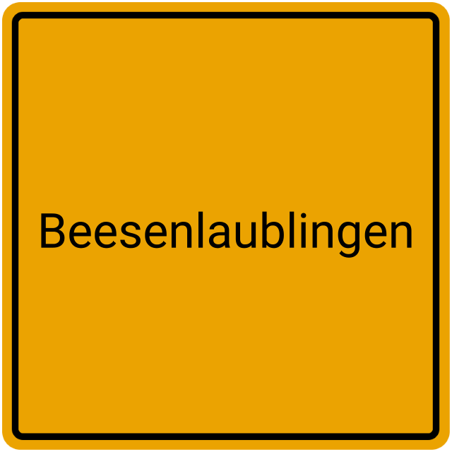 Meldebestätigung Beesenlaublingen