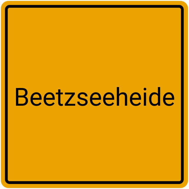 Meldebestätigung Beetzseeheide