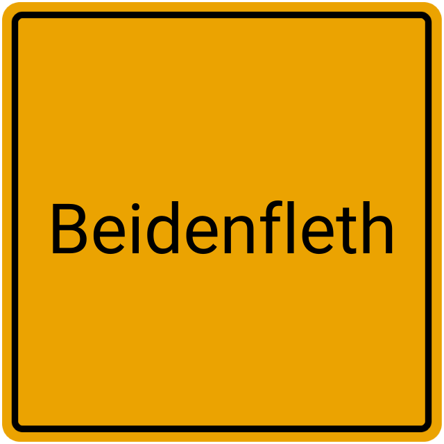 Meldebestätigung Beidenfleth